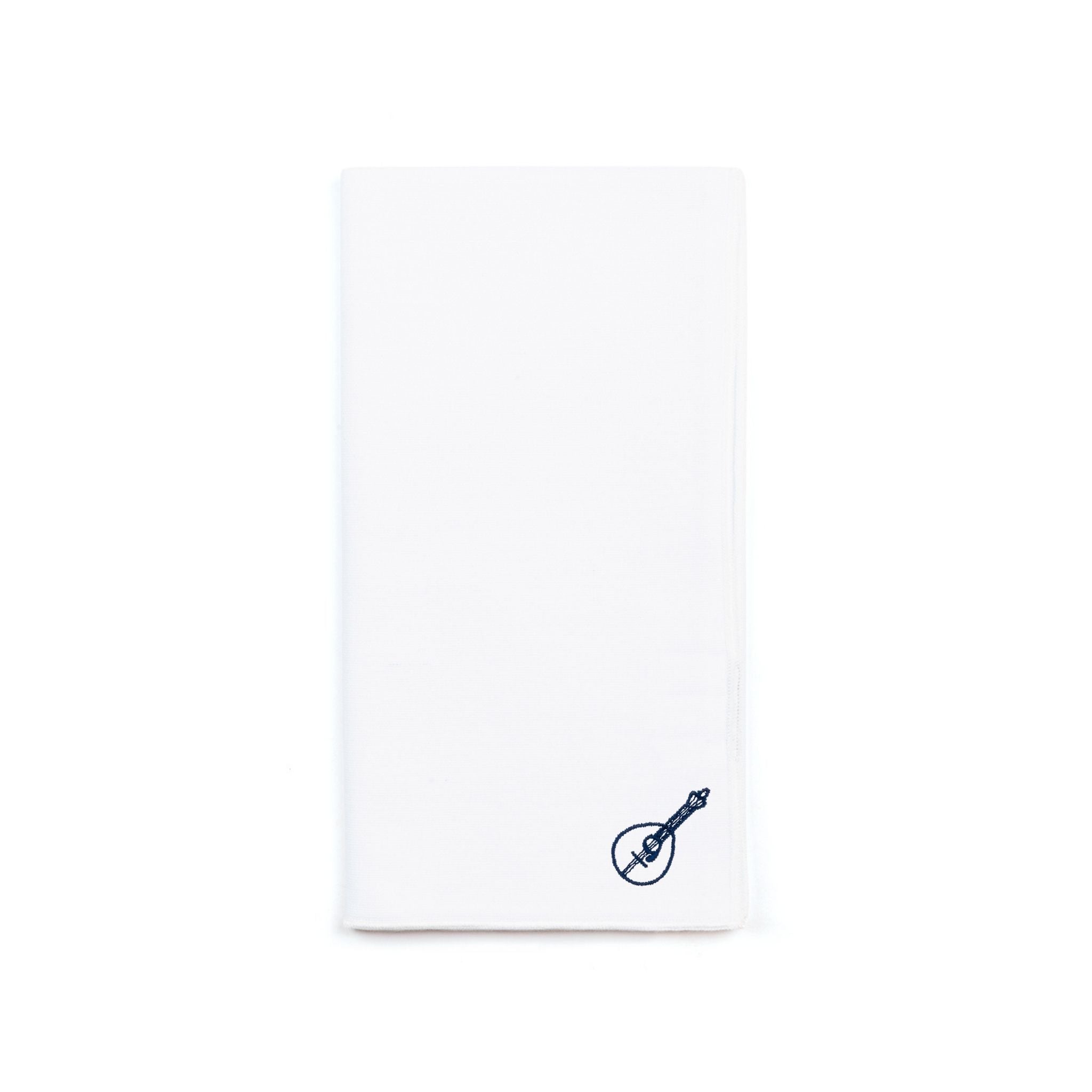 Servilletas Nazaré blancas con bordado Portugal