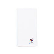 Servilleta Nazaré blanco con deportistas retro