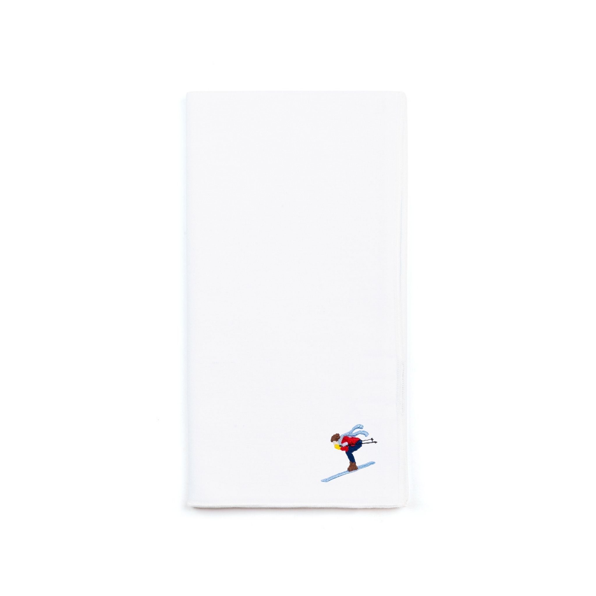 Servilleta Nazaré blanco con deportistas retro