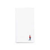 Servilleta Nazaré blanco con deportistas retro