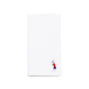 Servilleta Nazaré blanco con deportistas retro