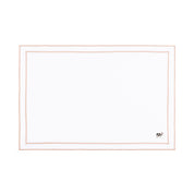 Nazaré white cotton table linen with embroidered farm animals