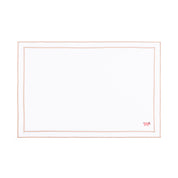 Nazaré white cotton table linen with embroidered farm animals