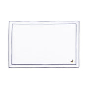 Nazaré white cotton table linen with embroidered farm animals