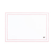 Nazaré white cotton table linen with embroidered farm animals