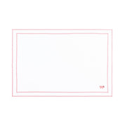 Nazaré white cotton table linen with embroidered farm animals