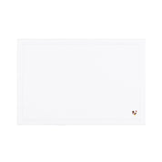 Nazaré white cotton table linen with embroidered farm animals