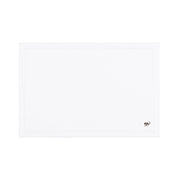 Nazaré white cotton table linen with embroidered farm animals