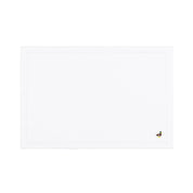 Nazaré white cotton table linen with embroidered farm animals