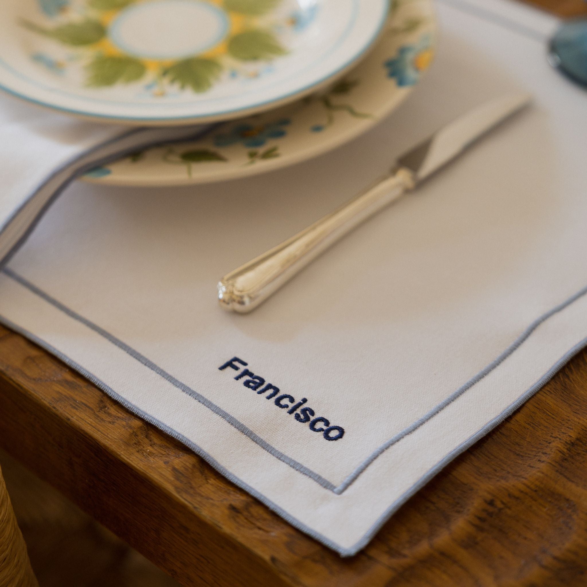 White Nazaré placemats