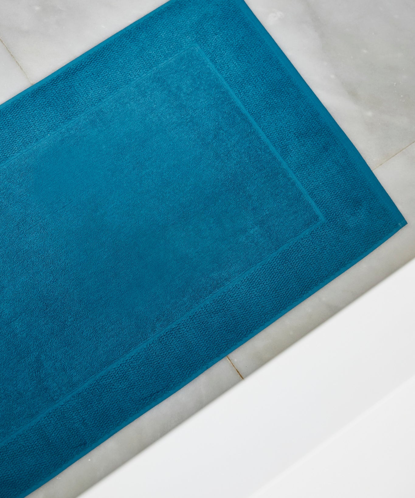 Petroleum blue bath mat - Torres Novas