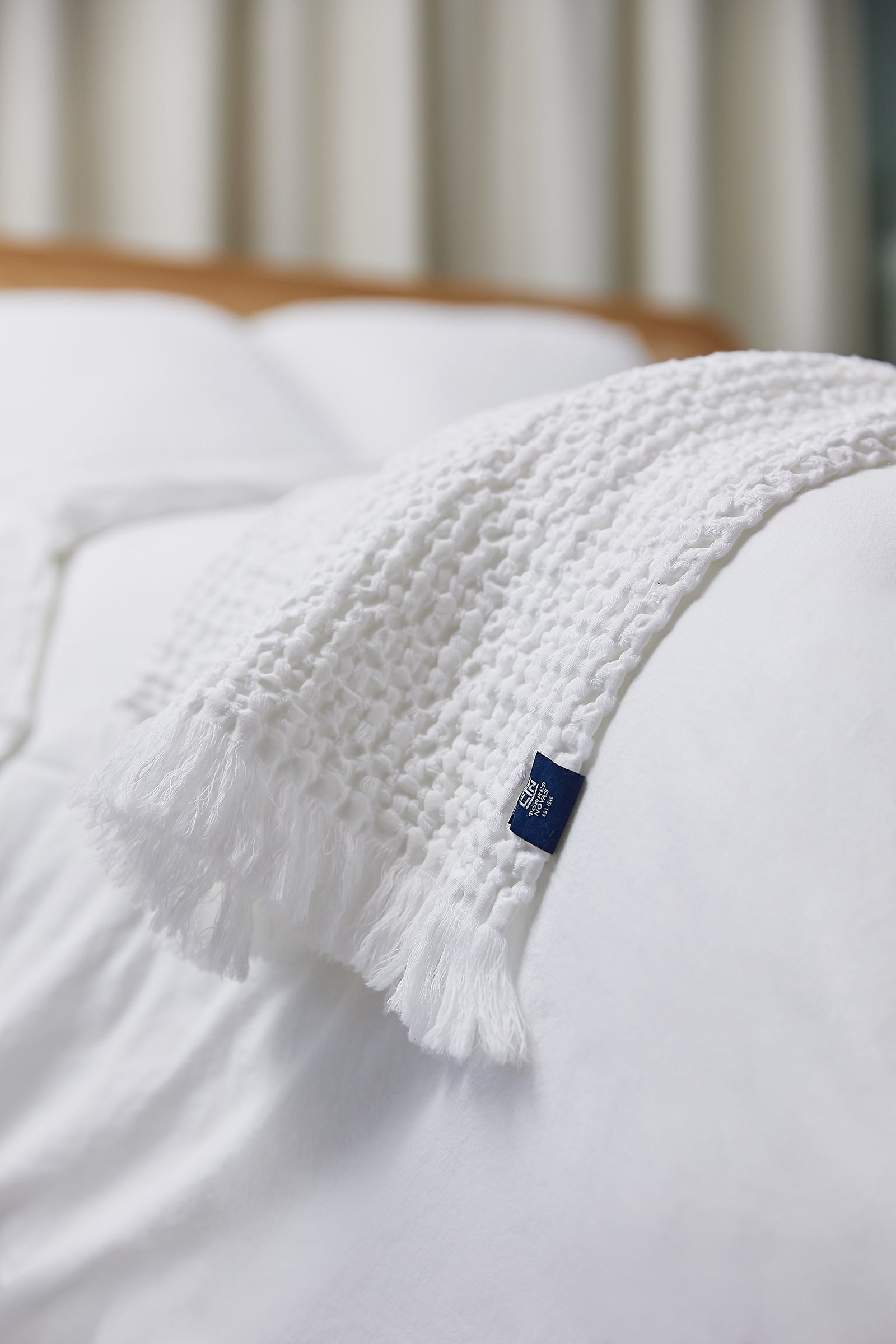 White Waffle Bedspreads - Torres Novas